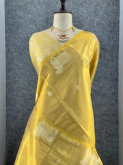 Heritage Art Edit – Pichwai Pattern Tissue Silk Saree