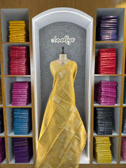 Heritage Art Edit – Pichwai Pattern Tissue Silk Saree