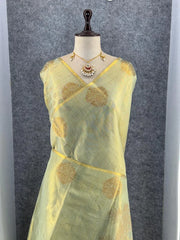 Designer Tissue Silk Jacquard Saree