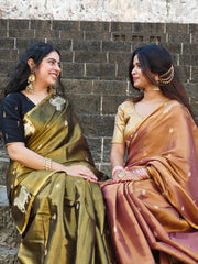 Heritage Art Edit – Pichwai Pattern Tissue Silk Saree