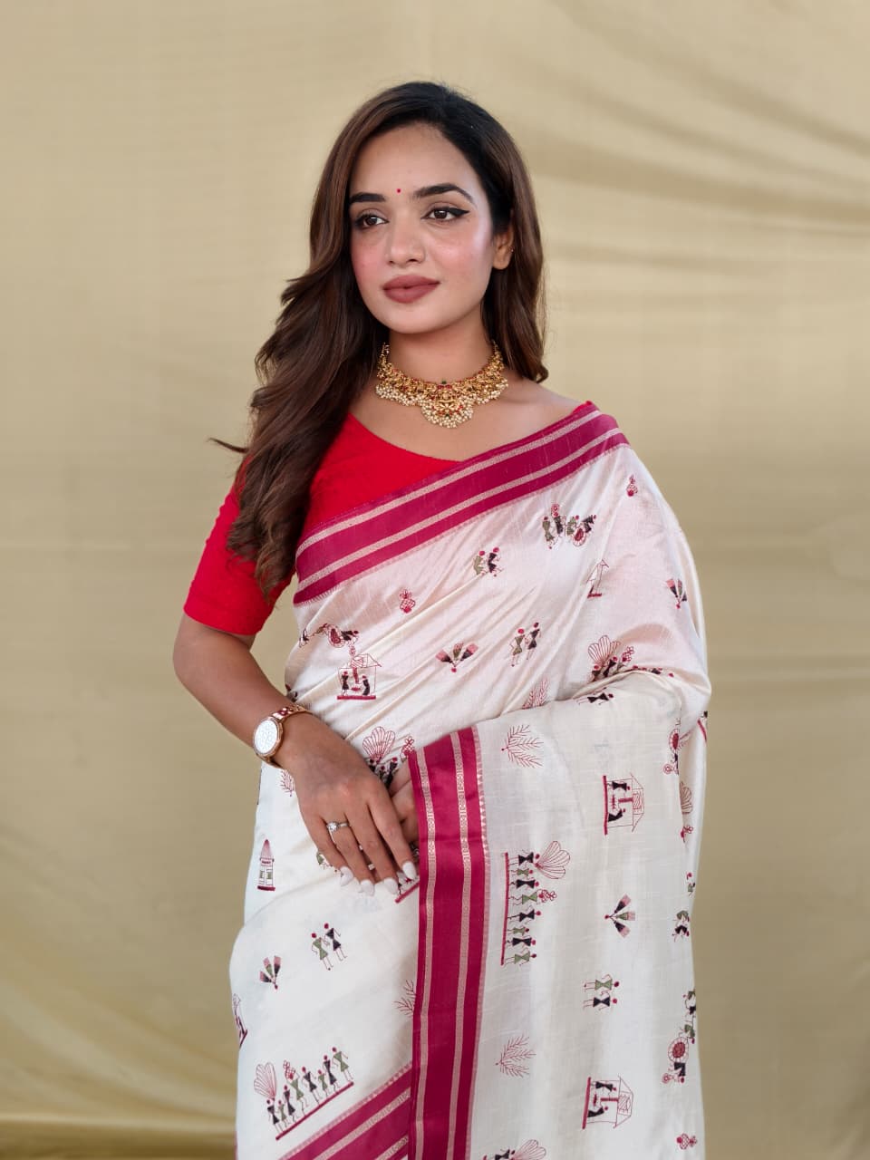 Tussar Silk Saree – Heritage with a Royal Touch