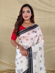 Tussar Silk Saree – Heritage with a Royal Touch