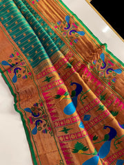 Soft Silk Zari Woven Paithani Saree