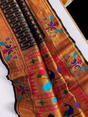 Soft Silk Zari Woven Paithani Saree