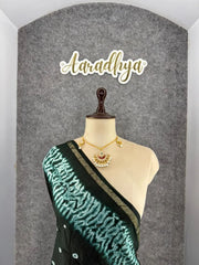 Pure Cotton Hand Dyed Bandhej Sibori Saree