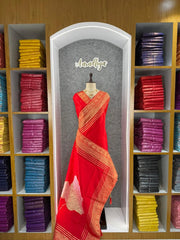 Munga Soft Silk 3D Flower Masterpiece Saree