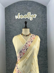 Pure Soft Silk Patola Meenakari Border Saree
