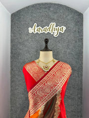 Banarasi Handlloom Rich Weaving Pallu Saree