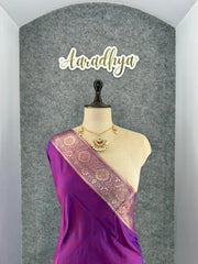 Banarasi Handlloom Rich Weaving Pallu Saree