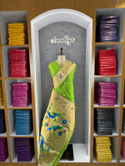 Pure Kanchipuram Paithani Silk Parrot Design Saree