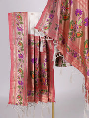 Soft Jacquard Weaving Paithani Dupattas