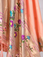 Soft Jacquard Weaving Paithani Dupattas