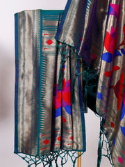 Premium Jacquard Weaving Paithani Dupattas