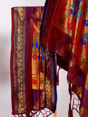 Premium Jacquard Weaving Paithani Dupattas