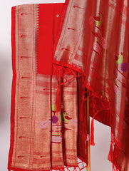 Premium Jacquard Weaving Paithani Dupattas