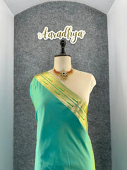 Kanchivaram Paithani Silk Big Parrot Zari Border Saree