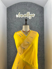 Kanchivaram Paithani Silk Big Parrot Zari Border Saree