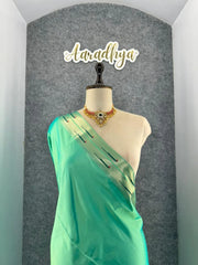 Kanchivaram Paithani Silk Big Parrot Zari Border Saree