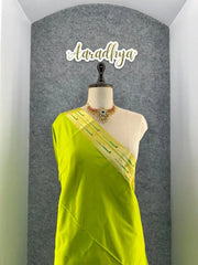 Kanchivaram Paithani Silk Big Parrot Zari Border Saree