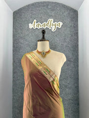 Kanchivaram Paithani Silk Big Parrot Zari Border Saree