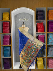 Paithani Weaving Premium Meenakari Heavy Dupatta