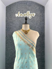 All Over Jaal Weaving Brocket Paithani Soft Silk Saree