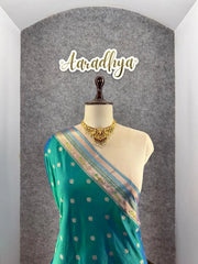 All Over Jaal Weaving Brocket Paithani Soft Silk Saree