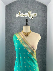 All Over Jaal Weaving Brocket Paithani Soft Silk Saree