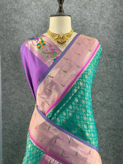 Rich Banarasi Soft Kanjivaram Paithani Saree