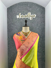 Rich Banarasi Soft Kanjivaram Paithani Saree