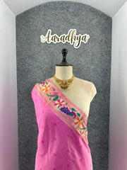 Rich Banarasi Soft Kanjivaram Paithani Saree