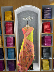 Rich Banarasi Soft Kanjivaram Paithani Saree