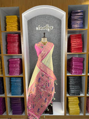 Rich Banarasi Soft Kanjivaram Paithani Saree