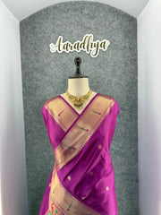 Pichwai Paithani Silk Saree – Royal Heritage Collection