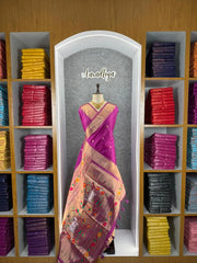 Pichwai Paithani Silk Saree – Royal Heritage Collection