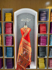 Pichwai Paithani Silk Saree – Royal Heritage Collection