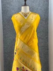 Pichwai Paithani Silk Saree – Royal Heritage Collection