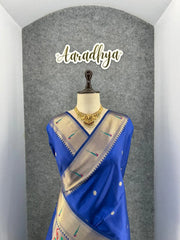 Pichwai Paithani Silk Saree – Royal Heritage Collection