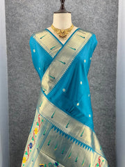 Pichwai Paithani Silk Saree – Royal Heritage Collection