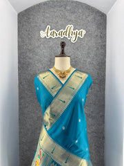 Pichwai Paithani Silk Saree – Royal Heritage Collection