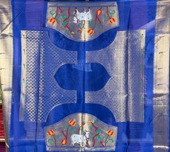 Pichwai Paithani Silk Saree – Royal Heritage Collection