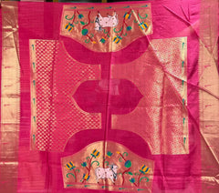 Pichwai Paithani Silk Saree – Royal Heritage Collection