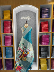 Akha Trij Meena Weaving Paithani Saree