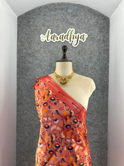 Akha Trij Meena Weaving Paithani Saree