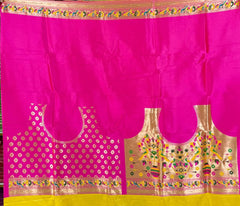 Traditional Kanchivaram Patola Paithani Silk Saree