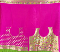 Traditional Kanchivaram Patola Paithani Silk Saree