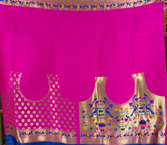 Traditional Kanchivaram Patola Paithani Silk Saree
