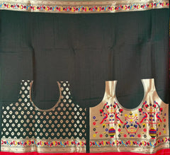 Traditional Kanchivaram Patola Paithani Silk Saree