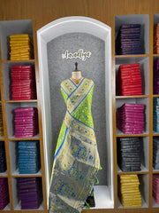Traditional Kanchivaram Patola Paithani Silk Saree