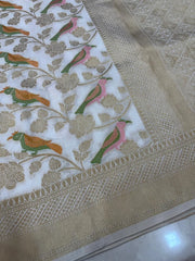 Banarasi Khadi Georgette Trending Saree